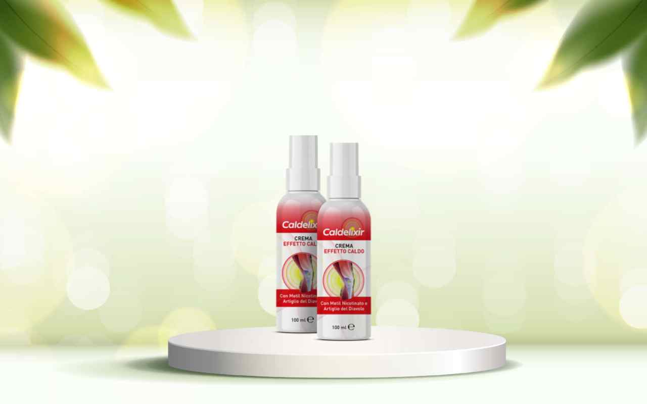 Prova subito Caldelixir: la crema riscaldante che elimina i dolori muscolari