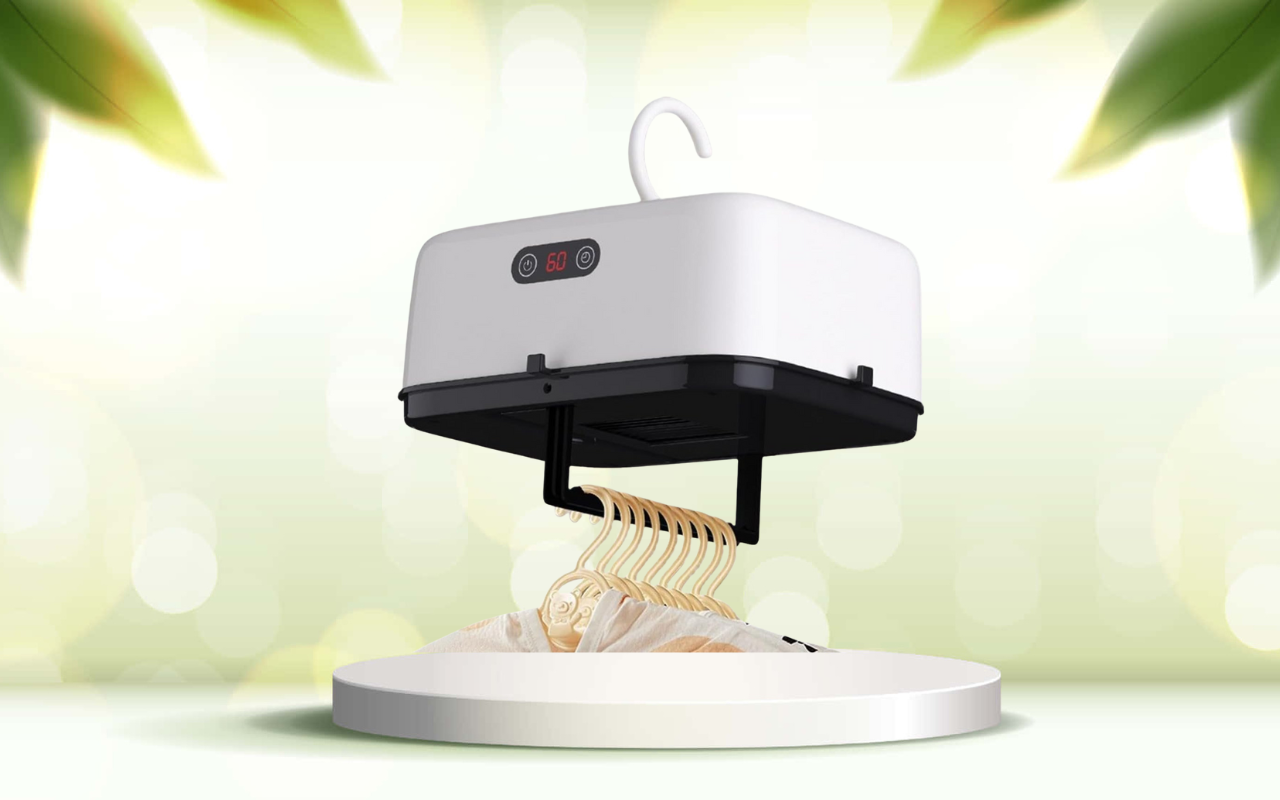 Scopri come asciugare il bucato in poco spazio con l’asciugatrice portatile compatta