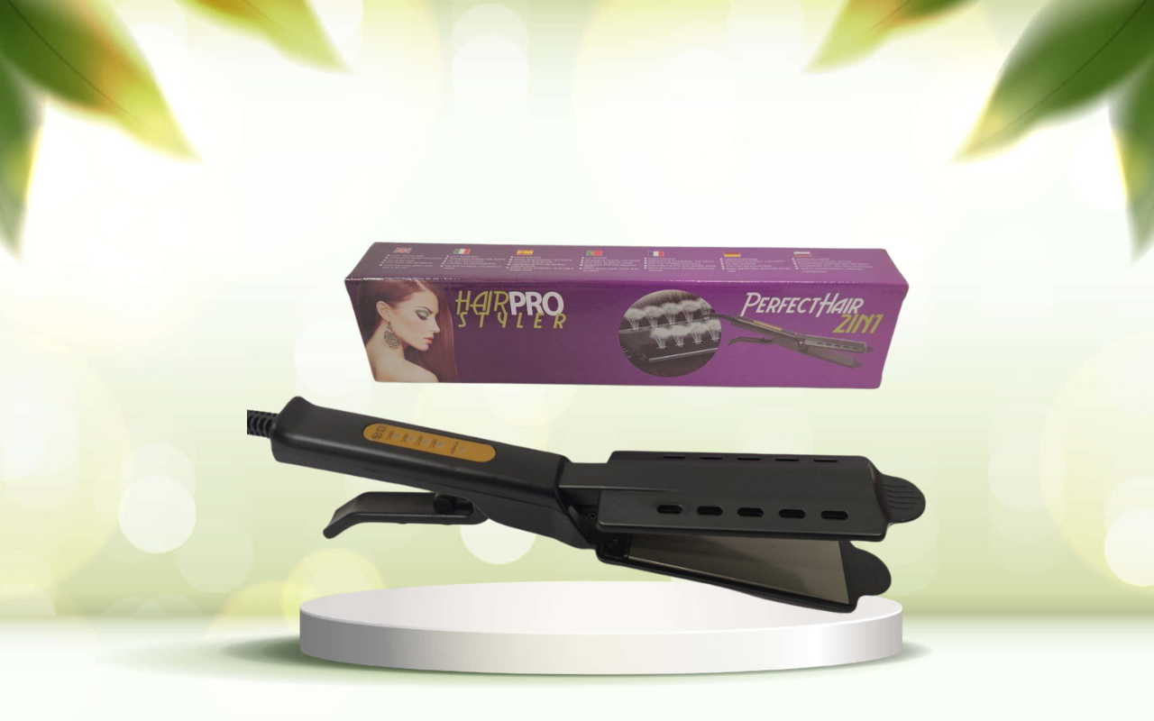 Scopri la piastra Hair Pro Style 2 in 1: asciuga e stira in un solo gesto
